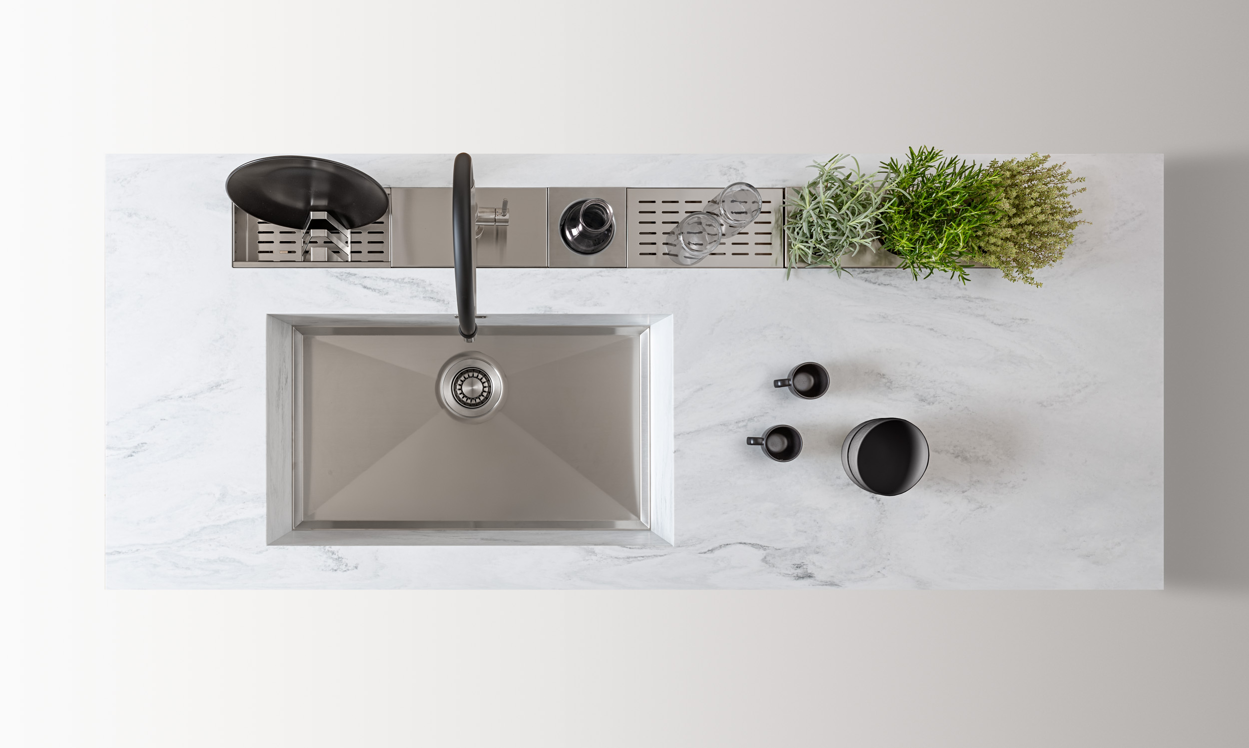 Artinox stainless steel sink