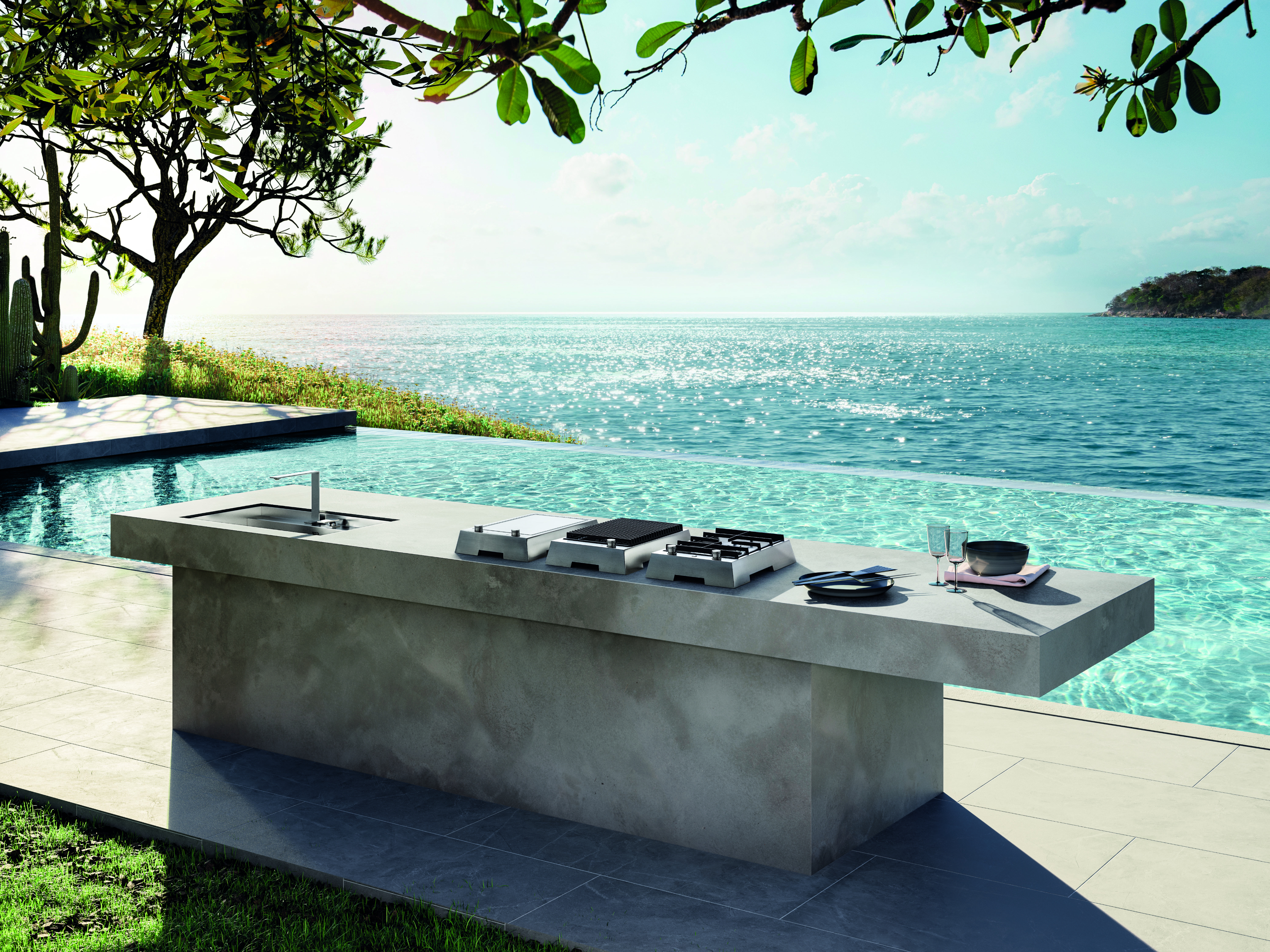 Barazza outdoor kitchen