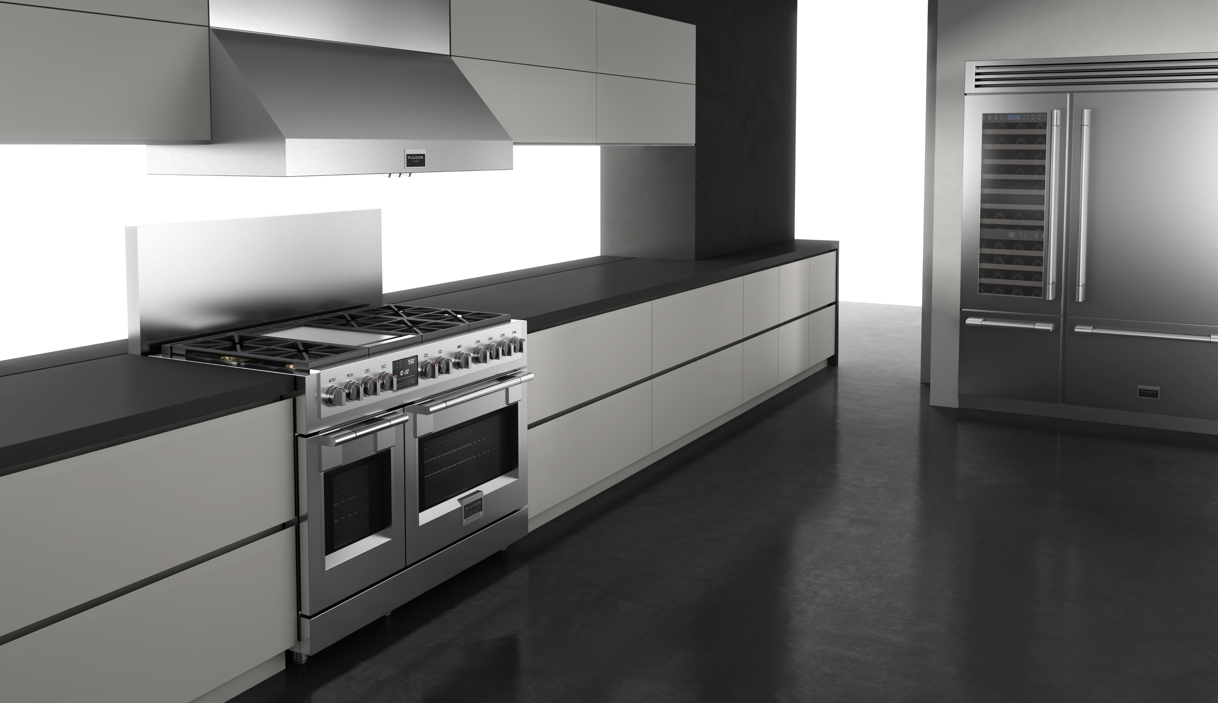 Fulgor Milano professional kitchen